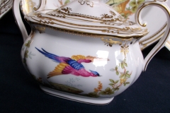 SPODE CHELSEA BIRD Y8555-  COVERED SUGAR BOWL   .....   https://www.jaapiesfinechinastore.com