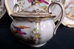 SPODE CHELSEA BIRD Y8555-  COVERED SUGAR BOWL   .....   http://jaapiesfinechinastore.com
