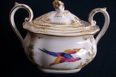 SPODE CHELSEA BIRD Y8555-  COVERED SUGAR BOWL   .....   http://jaapiesfinechinastore.com