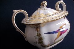 SPODE CHELSEA BIRD Y8555-  COVERED SUGAR BOWL   .....   http://jaapiesfinechinastore.com