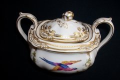 SPODE CHELSEA BIRD Y8555-  COVERED SUGAR BOWL   .....   http://jaapiesfinechinastore.com