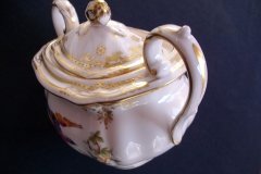 SPODE CHELSEA BIRD Y8555-  COVERED SUGAR BOWL   .....   http://jaapiesfinechinastore.com
