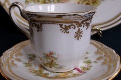 SPODE CHELSEA BIRD Y8555-  DEMI CUP & SAUCER   .....   http://jaapiesfinechinastore.com