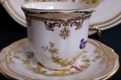 SPODE CHELSEA BIRD Y8555-  DEMI CUP & SAUCER   .....   http://jaapiesfinechinastore.com