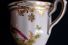 SPODE CHELSEA BIRD Y8555-  DEMI CUP & SAUCER   .....   http://jaapiesfinechinastore.com