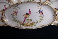 SPODE CHELSEA BIRD Y8555-   FISH PLATTER  .....   http://jaapiesfinechinastore.com