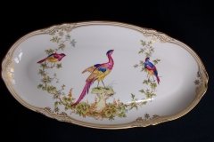 SPODE CHELSEA BIRD Y8555-   FISH PLATTER  .....   http://jaapiesfinechinastore.com
