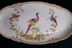 SPODE CHELSEA BIRD Y8555-   FISH PLATTER  .....   https://www.jaapiesfinechinastore.com