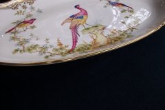 SPODE CHELSEA BIRD Y8555-   FISH PLATTER  .....   http://jaapiesfinechinastore.com