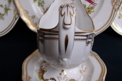 SPODE CHELSEA BIRD Y8555-   GRAVY BOAT & UNDERPLATE  .....   https://www.jaapiesfinechinastore.com