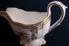 SPODE CHELSEA BIRD Y8555-   GRAVY BOAT & UNDERPLATE  .....   http://jaapiesfinechinastore.com
