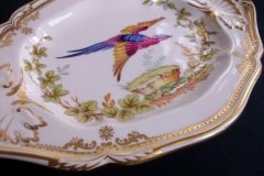 SPODE CHELSEA BIRD Y8555-   GRAVY BOAT & UNDERPLATE  .....   http://jaapiesfinechinastore.com
