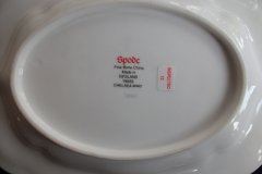 SPODE CHELSEA BIRD Y8555-   GRAVY BOAT & UNDERPLATE  .....   http://jaapiesfinechinastore.com