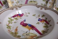 SPODE CHELSEA BIRD Y8555-  RIM SOUP BOWL  ..... http://jaapiesfinechinastore.com