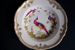 SPODE CHELSEA BIRD Y8555-  RIM SOUP BOWL  ..... http://jaapiesfinechinastore.com