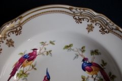 SPODE CHELSEA BIRD Y8555-  RIM SOUP BOWL  ..... http://jaapiesfinechinastore.com