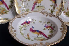 SPODE CHELSEA BIRD Y8555-  RIM SOUP BOWL  ..... https://www.jaapiesfinechinastore.com