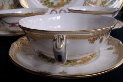SPODE CHELSEA BIRD Y8555-  SOUP BOWL & SAUCER   .....   http://jaapiesfinechinastore.com