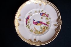 SPODE CHELSEA BIRD Y8555-  SOUP BOWL & SAUCER   .....   http://jaapiesfinechinastore.com