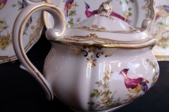 SPODE CHELSEA BIRD Y8555-  TEA POT  .....   http://jaapiesfinechinastore.com