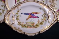 SPODE CHELSEA BIRD Y8555-   RELISH DISH/ UNDERPLATE  .....   http://jaapiesfinechinastore.com
