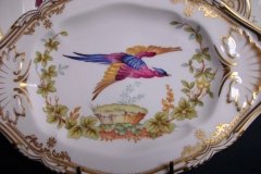 SPODE CHELSEA BIRD Y8555-   RELISH DISH/ UNDERPLATE  .....   http://jaapiesfinechinastore.com