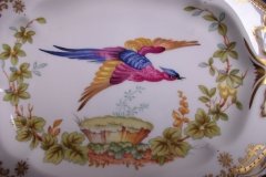 SPODE CHELSEA BIRD Y8555-   RELISH DISH/ UNDERPLATE  .....   http://jaapiesfinechinastore.com