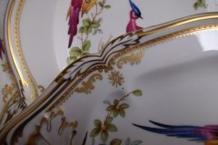 SPODE CHELSEA BIRD Y8555-   RELISH DISH/ UNDERPLATE  .....   http://jaapiesfinechinastore.com