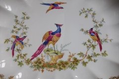 SPODE CHELSEA BIRD Y8555-   OVAL SERVING DISH  .....   http://jaapiesfinechinastore.com
