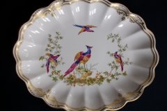 SPODE CHELSEA BIRD Y8555-   OVAL SERVING DISH  .....   http://jaapiesfinechinastore.com