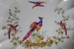 SPODE CHELSEA BIRD Y8555-   OVAL SERVING DISH  .....   http://jaapiesfinechinastore.com