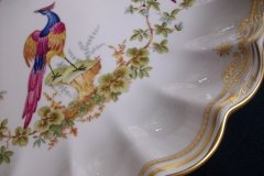 SPODE CHELSEA BIRD Y8555-   OVAL SERVING DISH  .....   http://jaapiesfinechinastore.com