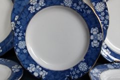 SPODE CRACKED ICE & PRUNUS- SALAD PLATE  ..... http://jaapiesfinechinastore.com