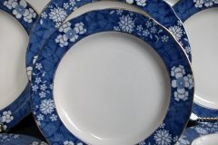SPODE CRACKED ICE & PRUNUS- SALAD PLATE  ..... http://jaapiesfinechinastore.com