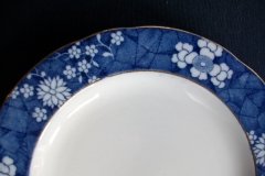 SPODE CRACKED ICE & PRUNUS- SALAD PLATE  ..... http://jaapiesfinechinastore.com