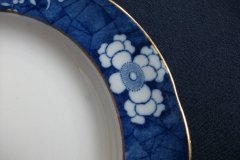 SPODE CRACKED ICE & PRUNUS- SALAD PLATE  ..... http://jaapiesfinechinastore.com