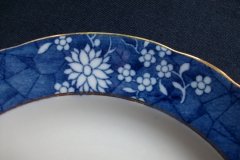 SPODE CRACKED ICE & PRUNUS- SALAD PLATE  ..... http://jaapiesfinechinastore.com