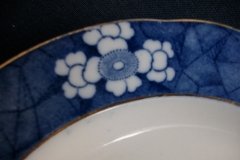 SPODE CRACKED ICE & PRUNUS- SALAD PLATE  ..... http://jaapiesfinechinastore.com