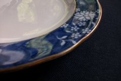SPODE CRACKED ICE & PRUNUS- SALAD PLATE  ..... http://jaapiesfinechinastore.com