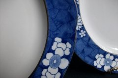 SPODE CRACKED ICE & PRUNUS- DINNER PLATE  ..... http://jaapiesfinechinastore.com