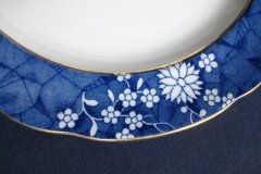 SPODE CRACKED ICE & PRUNUS- DINNER PLATE  ..... http://jaapiesfinechinastore.com