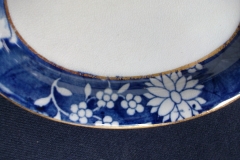 SPODE CRACKED ICE & PRUNUS #6669- GRAVY BOAT & UNDERPLATE  ..... https://www.jaapiesfinechinastore.com