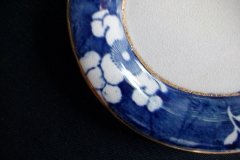 SPODE CRACKED ICE & PRUNUS #6669- GRAVY BOAT & UNDERPLATE  ..... http://jaapiesfinechinastore.com