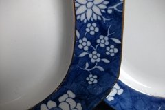 SPODE CRACKED ICE & PRUNUS- LARGE SERVING PLATTER 14  1/2" ..... http://jaapiesfinechinastore.com
