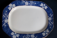 SPODE CRACKED ICE & PRUNUS- LARGE SERVING PLATTER 14  1/2" ..... https://www.jaapiesfinechinastore.com