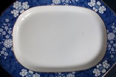 SPODE CRACKED ICE & PRUNUS- LARGE SERVING PLATTER 14  1/2" ..... http://jaapiesfinechinastore.com