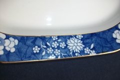 SPODE CRACKED ICE & PRUNUS- LARGE SERVING PLATTER 14  1/2" ..... http://jaapiesfinechinastore.com