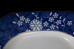 SPODE CRACKED ICE & PRUNUS- LARGE SERVING PLATTER 14  1/2" ..... http://jaapiesfinechinastore.com