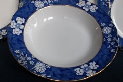 SPODE CRACKED ICE & PRUNUS #6669-  RIM SOUP PLATES  10 1/2"  ..... http://jaapiesfinechinastore.com