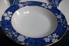 SPODE CRACKED ICE & PRUNUS #6669-  RIM SOUP PLATES  10 1/2"  ..... http://jaapiesfinechinastore.com